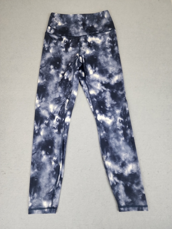 Banana Republic Pants - Banana Republic High Rise Legging 7/8 Length Navy/White Tie Dye XS